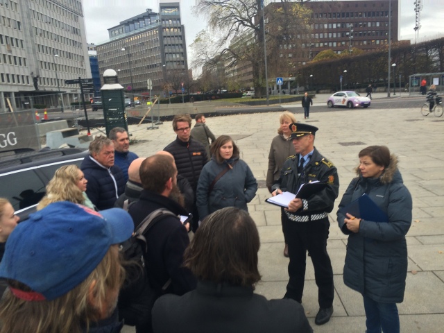 Rune Instebø fra Politiet har planene klare for hva som er mulig og ikke.